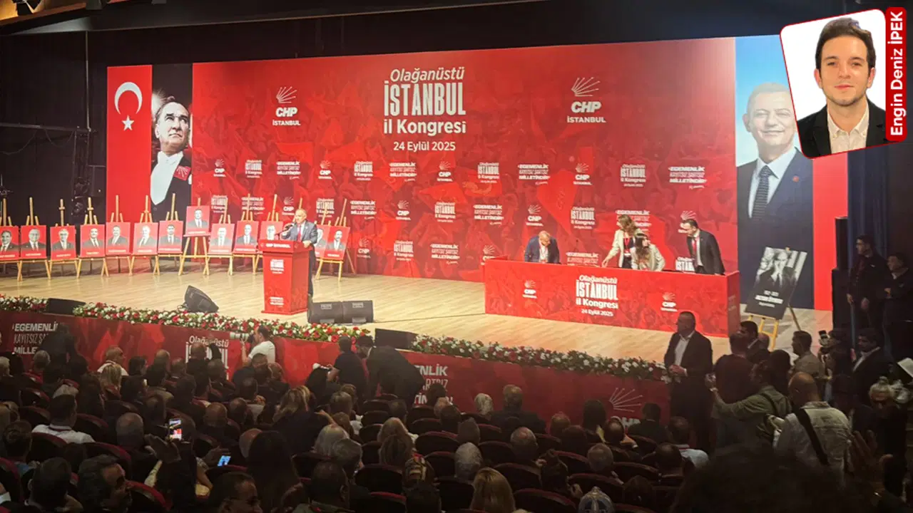 durdurma talebine karsin chp istanbul il kongresi basladi kongre devam ederken kapiya heyet geldi S4i9Nvnu