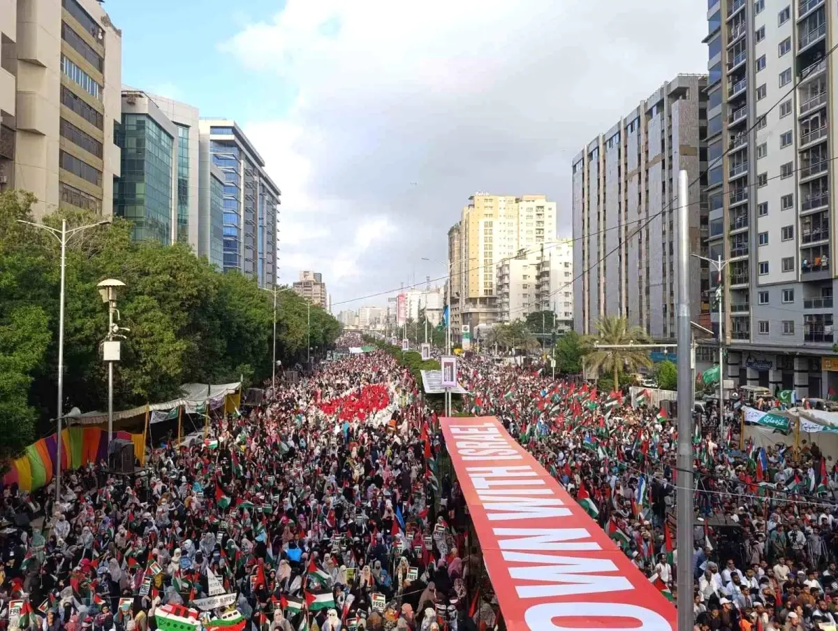 pakistanda gazze icin buyuk destek gosterisi Xys8sFFb